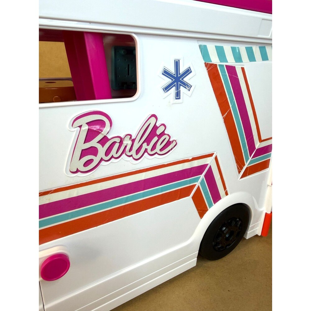 Barbie Care Clinic Ambulance w/ Lights & Sound Mobile Clinic NO ACCESSORIES - Picture 5 of 16